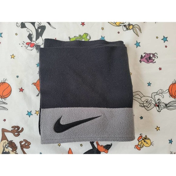 Vintage Nike Fleece Scarf y2k 2000s - Picture 1 of 3